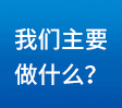 我们主要做什么？